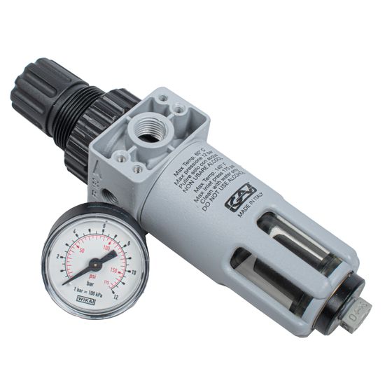 Filter/regulator 1/4" In Line With Auto Drain